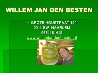 willem jan den besten