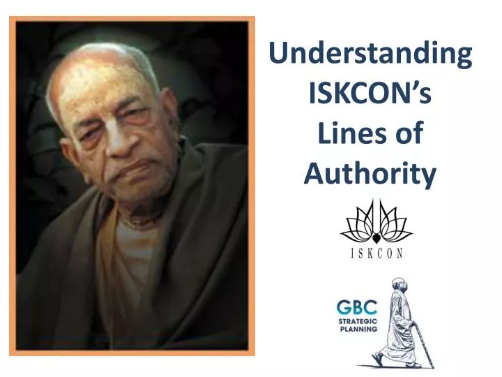 understanding iskcon s lines of authority