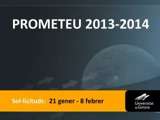 prometeu 2013 2014