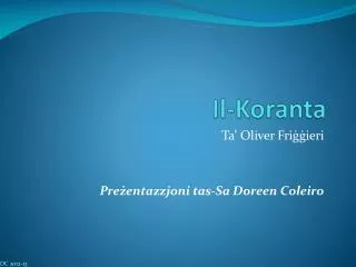 il koranta