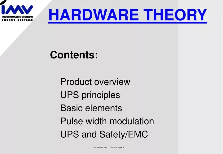 hardware theory