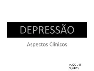depress o