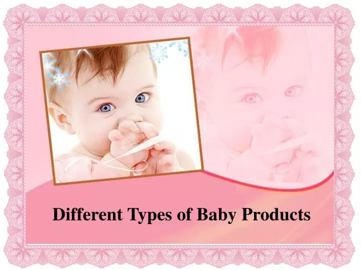 different types of baby products