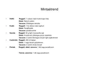 minta trend