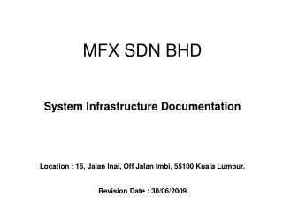 MFX SDN BHD