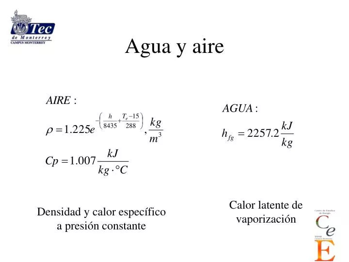 agua y aire