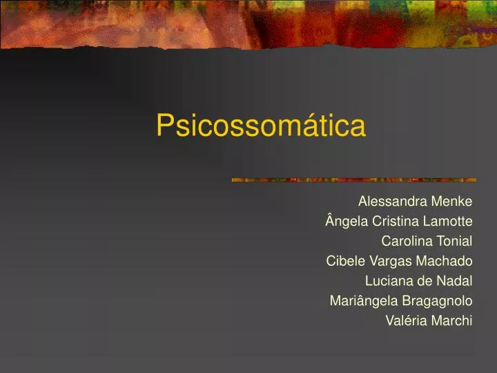 psicossom tica