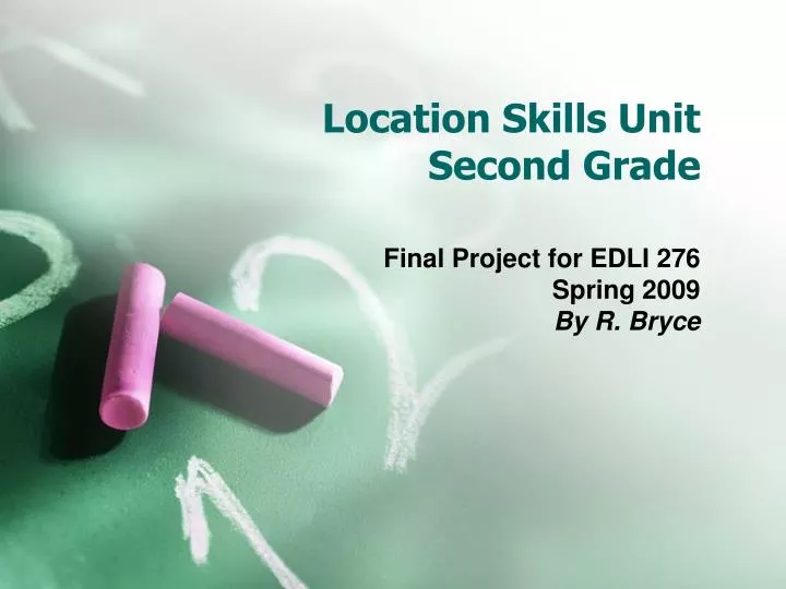 location skills unit second grade