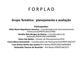 f o r p l a d