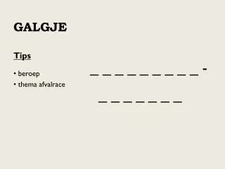 galgje