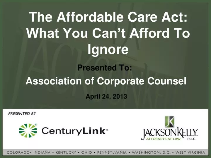 the affordable care act what you can t afford to ignore