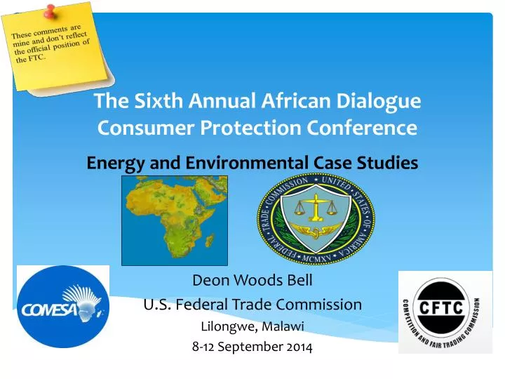 the sixth annual african dialogue consumer protection conference