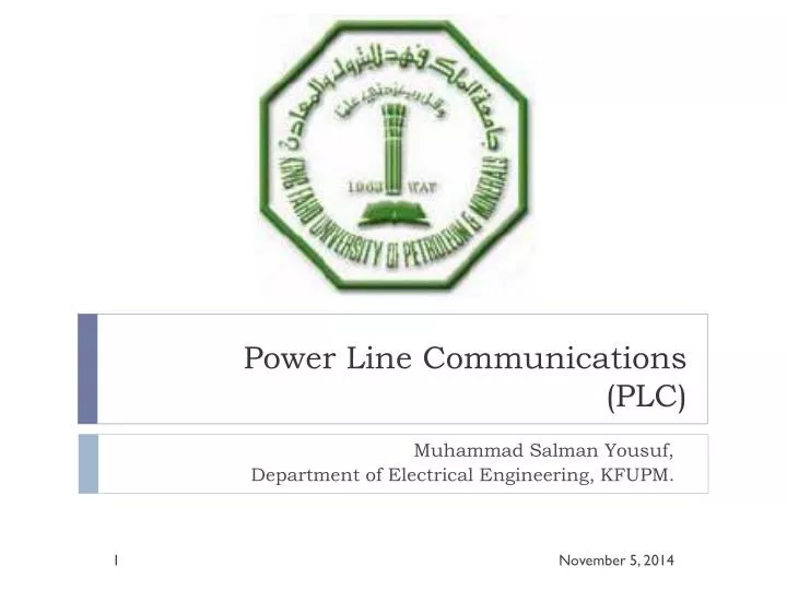 power line communications plc