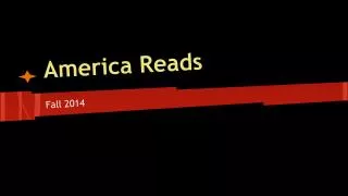 America Reads