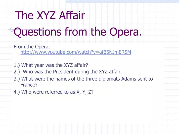 questions from the opera