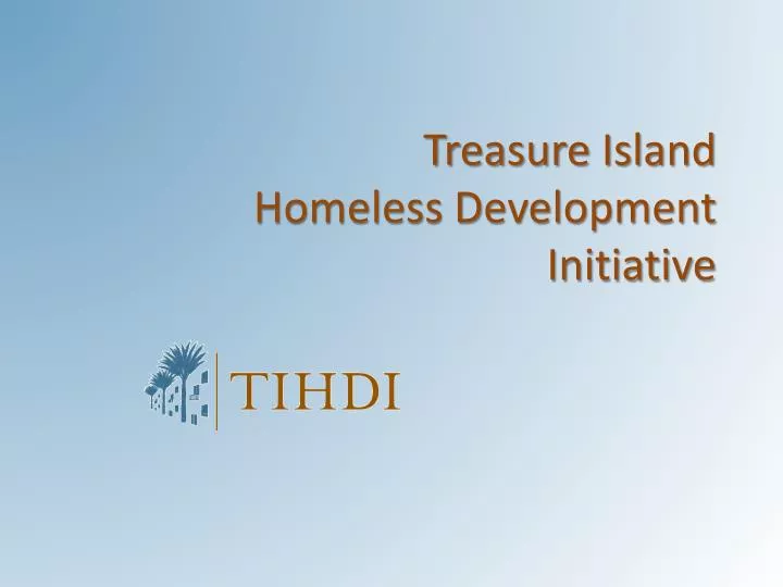 treasure island homeless development initiative