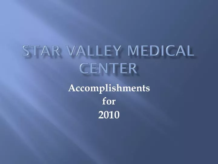 star valley medical center