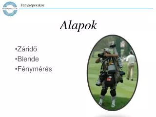 alapok
