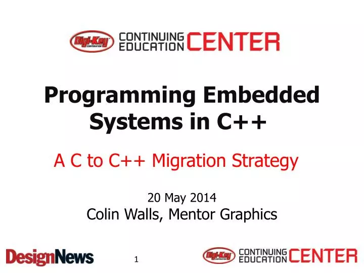 programming embedded systems in c