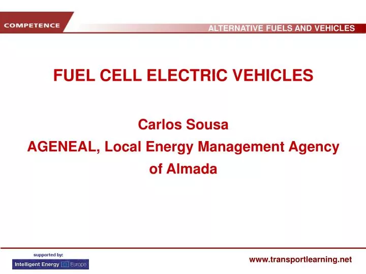 fuel cell electric vehicles carlos sousa ageneal local energy management agency of almada