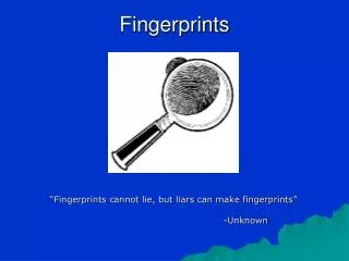 Fingerprints