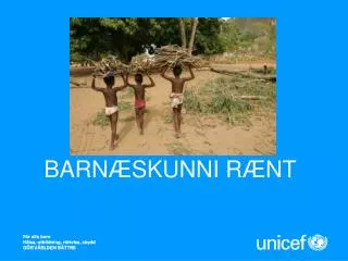 barn skunni r nt