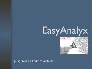 easyanalyx