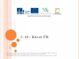 1 0 kraje r
