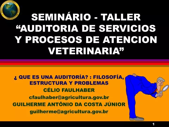 semin rio taller auditoria de servicios y procesos de atencion veterinaria