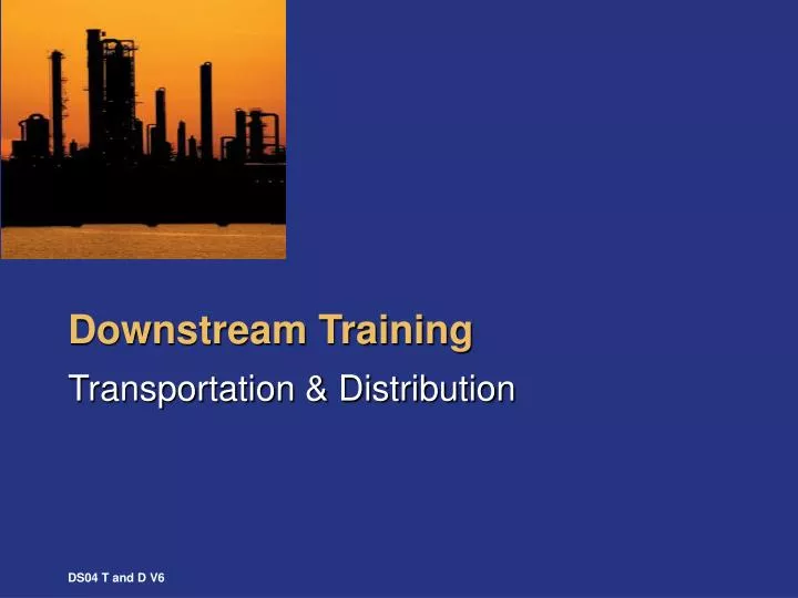 downstream training