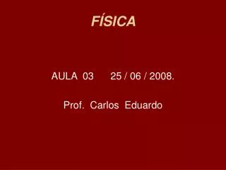 f sica