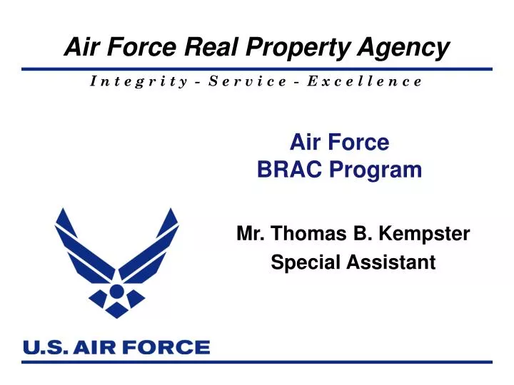 air force brac program