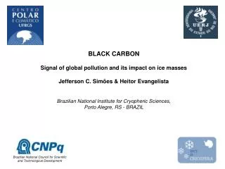 Aerosol Black Carbon Transport to Antarctica