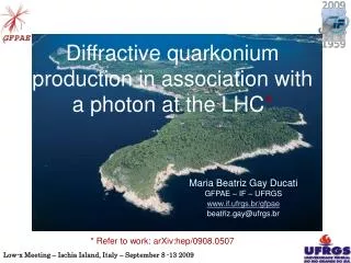 Diffractive quarkonium production in association with a photon at the LHC *