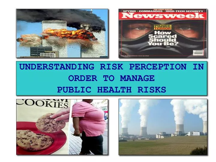 understanding risk perception in order to manage public health risks