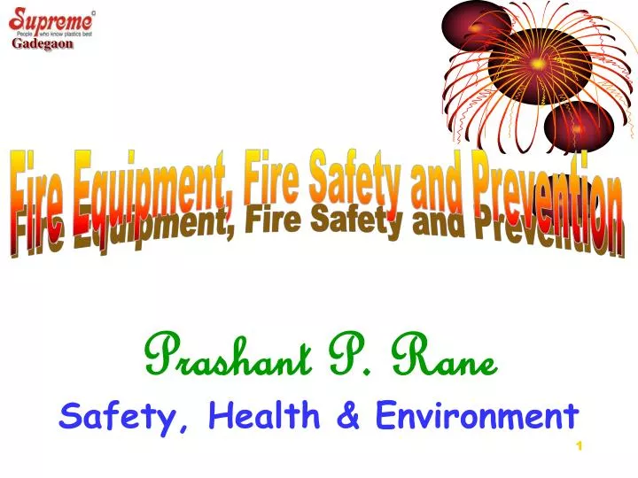 prashant p rane safety health environment