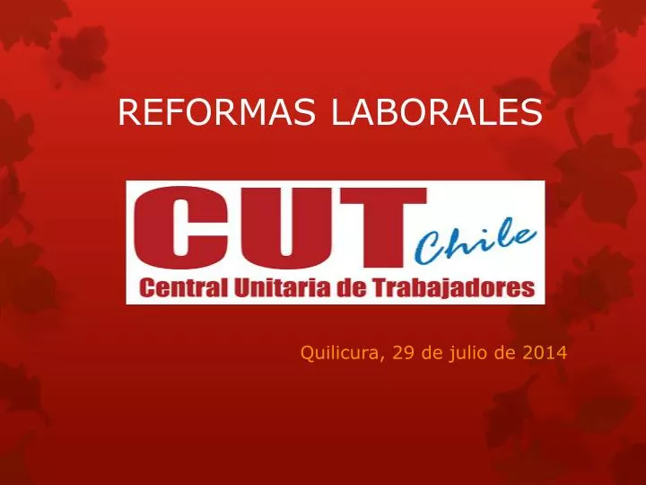 reformas laborales