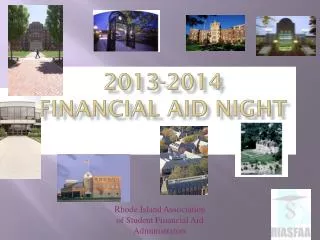 2013-2014 Financial Aid Night