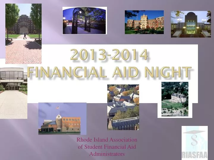 2013 2014 financial aid night