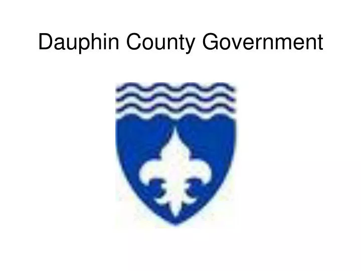 dauphin county government