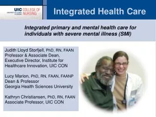 Integrated Health Care