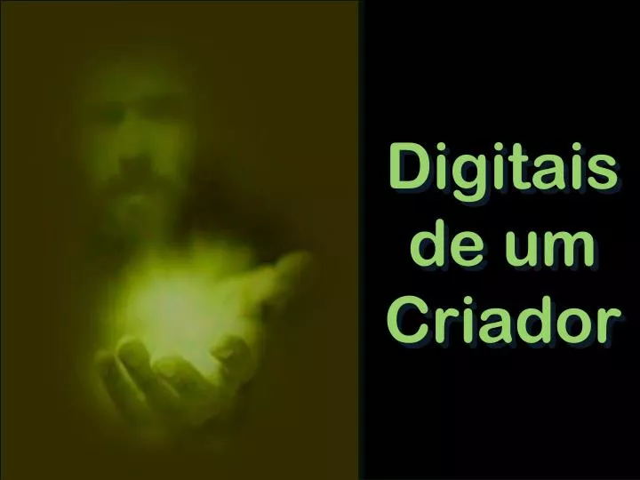 digitais de um criador