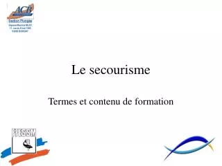 le secourisme