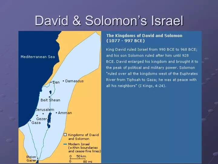 david solomon s israel