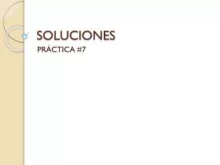 soluciones