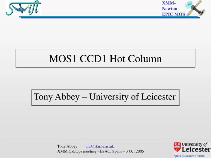 mos1 ccd1 hot column