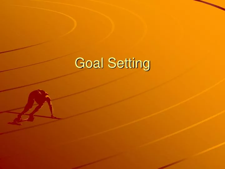 goal setting