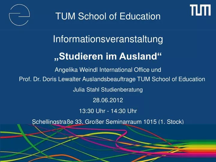 tum school of education