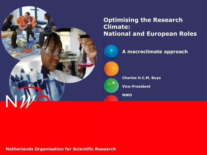 optimising the research climate national and european roles