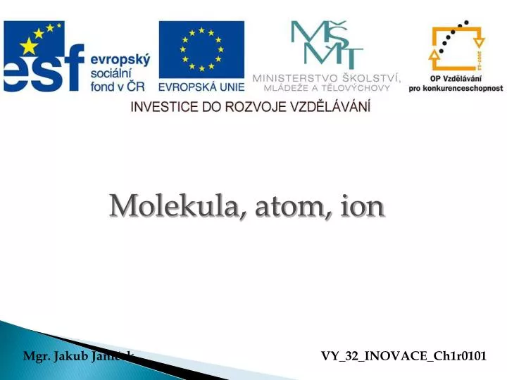molekula atom ion